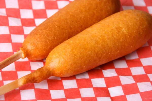 Corn-Dogs-on-Red-Paper-iStock