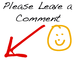Please-leave-comment-black